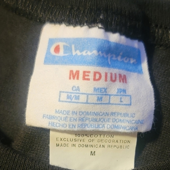 Vintage Champion "Since 1919" Short Sleeve T-Shirt - Picture 3 of 4